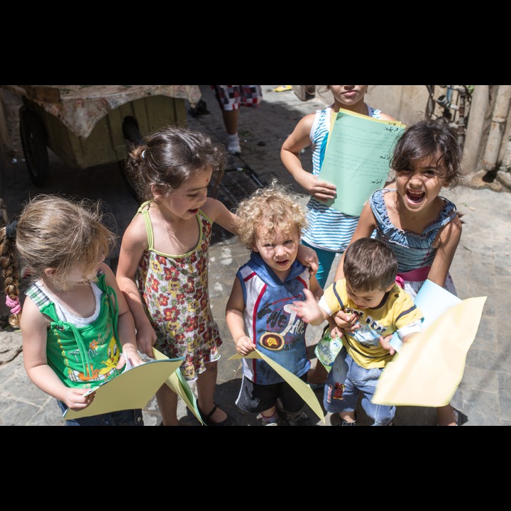 Children in the Old City of Saida