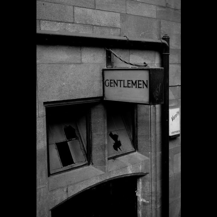 Closed convenience, Oxford Town Hall.