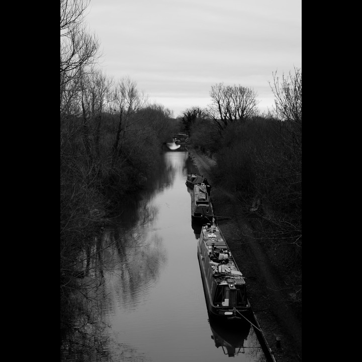 The Oxford Canal at Wolvercote.
