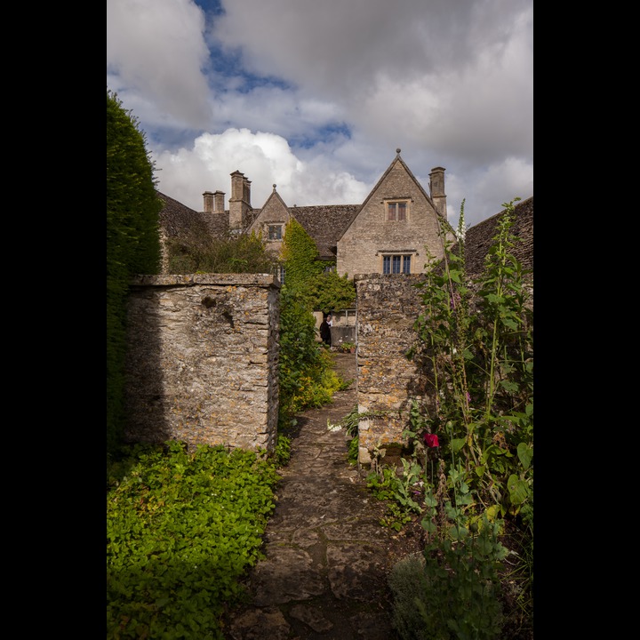 Kelmscott Manor - the view from the privy
