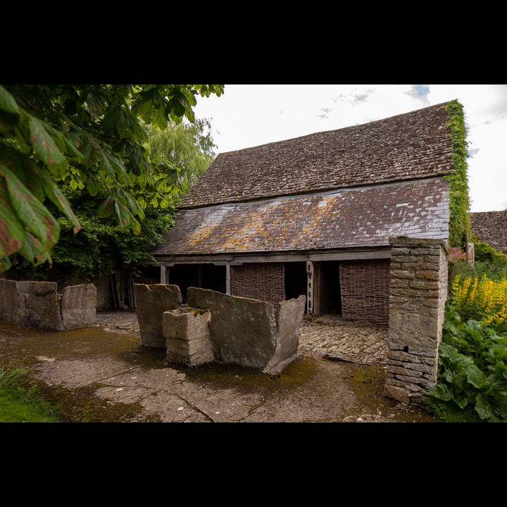 Kelmscott Manor - barn and stables