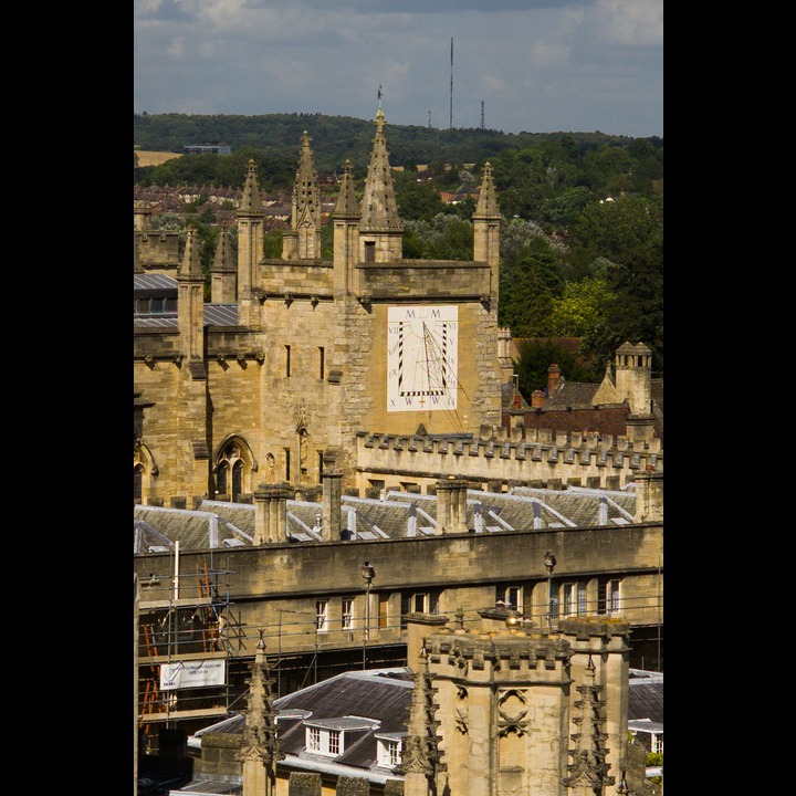 From the tower of the University Church St. Mary the Virgin.