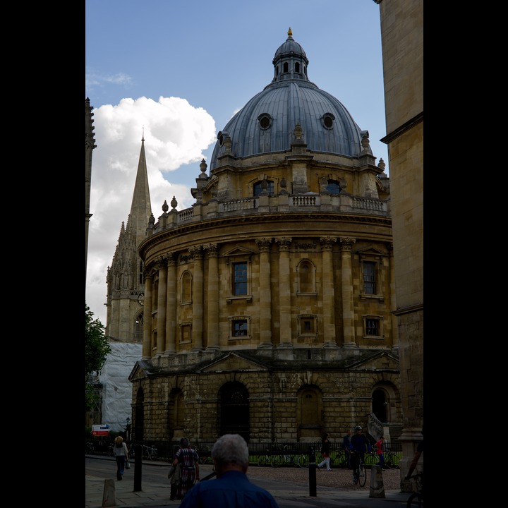 The Radcliffe Camera and St. Mary the Virgin.