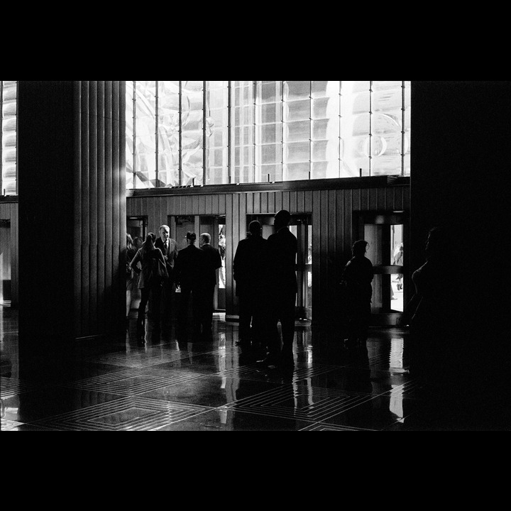 The main lobby of the Rockefeller Center